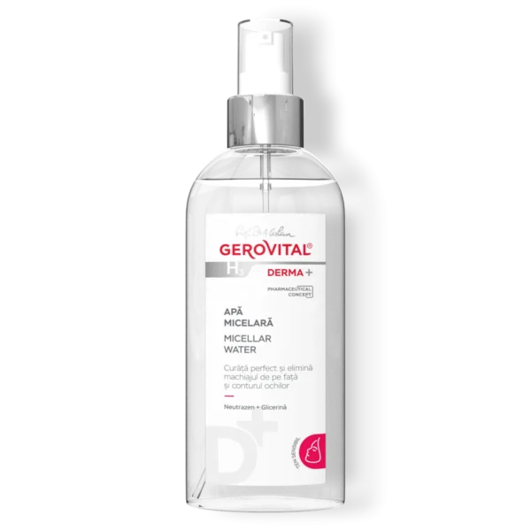 Apă micelară Gerovital H3 Derma+ 150 ml
