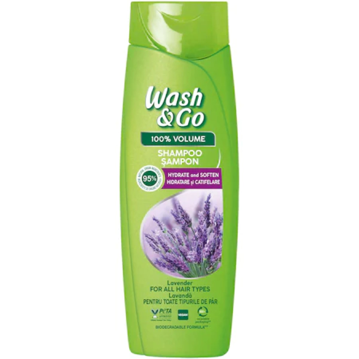 Wash&go SAMPON LAVANDA 360ML