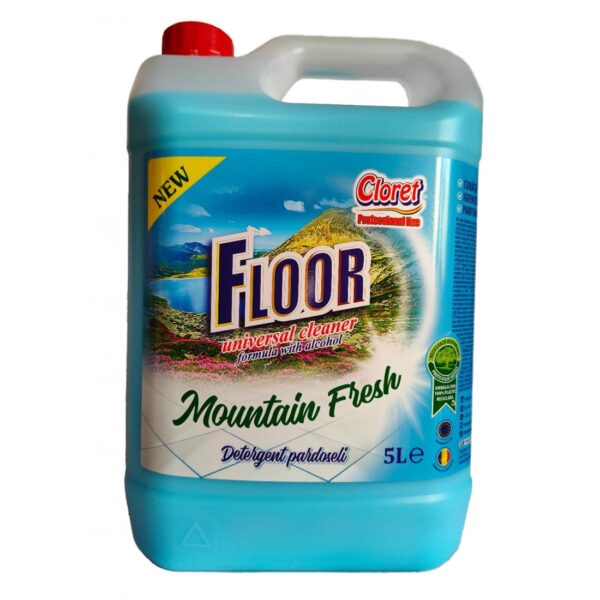 Detergent Pardoseli Mountain Fresh- Cloret,  5L