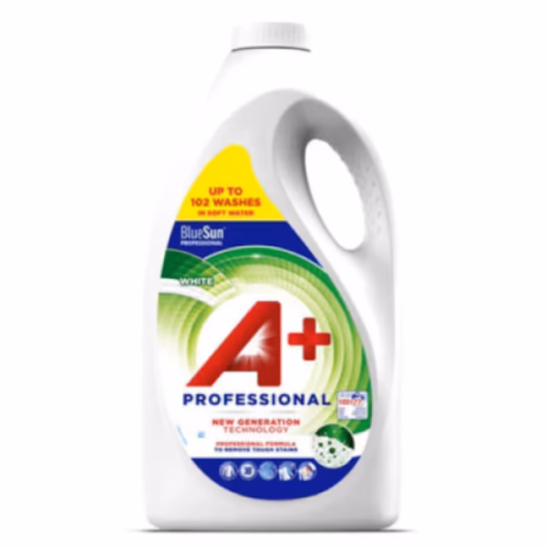 A+ Detergent Lichid A+ white, 4.62 Litri, 77 Spalari