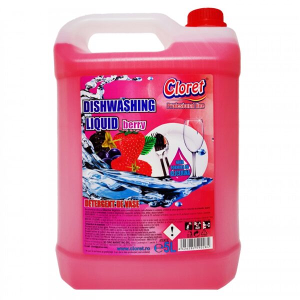 Detergent de vase Fructe de Padure- Cloret, 5 L
