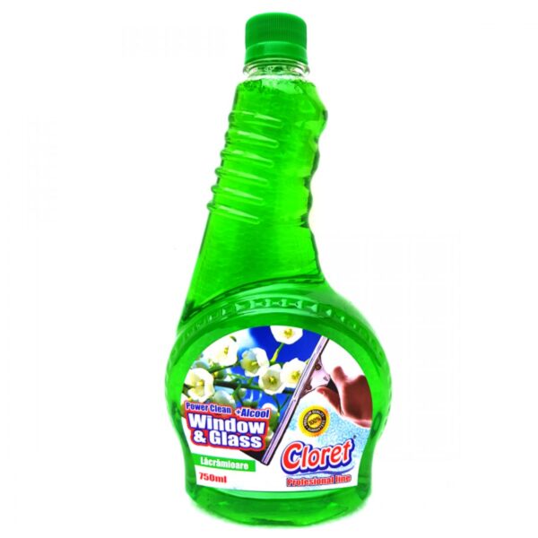 CLORET Detergent  Geam Lacramioara  Rezerva 0.75 L