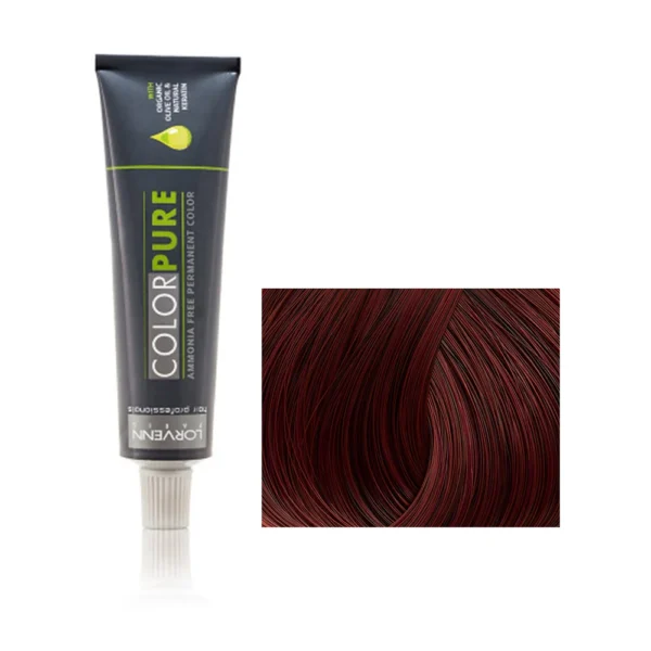 LORVENN Vopsea Par  COLOR PURE NO 5.62  BROWN RED RUBY, 50ml- fara amoniac