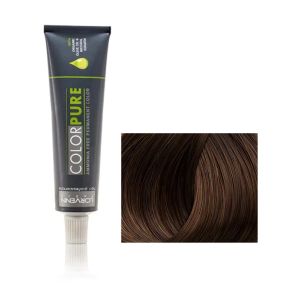 LORVENN Vopsea Par  COLOR PURE NO 6.07  NATURAL DARK BLOND, 50ml- fara amoniac