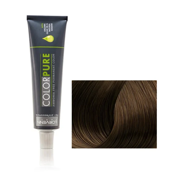 LORVENN Vopsea Par  COLOR PURE NO 6.71 DARK BLOND COFFEE ASH, 50ml- fara amoniac