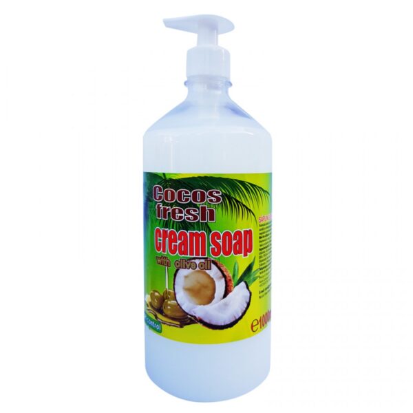 CLORET Sapun Lichid Cremos Cocos Fresh Pompita 1 L