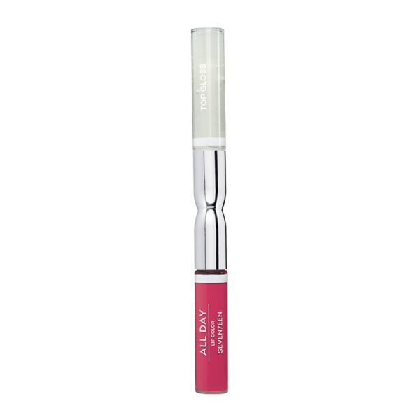 SEVENTEEN Ruj Lichid All Day, Ruj Rezistent cu doua capete -06, 35ml