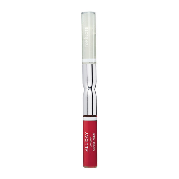 SEVENTEEN Ruj Lichid All Day, Ruj Rezistent cu doua capete -07, 35ml