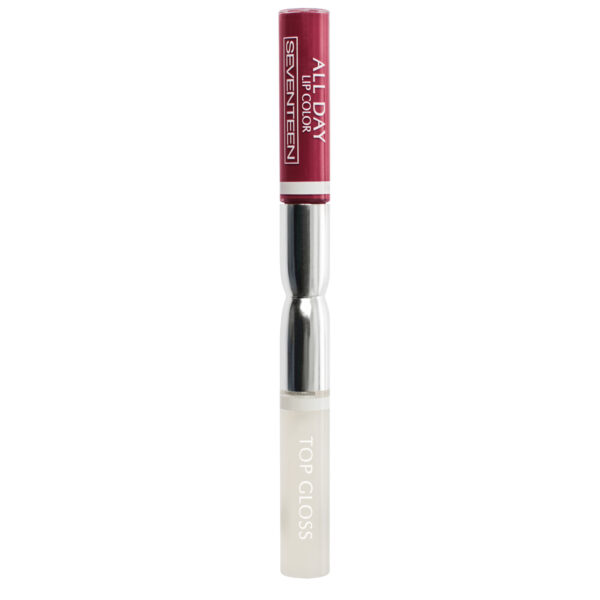 SEVENTEEN Ruj Lichid All Day, Ruj Rezistent cu doua capete -08, 35ml