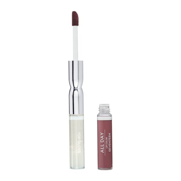SEVENTEEN Ruj Lichid All Day, Ruj Rezistent cu doua capete -100 , 35ml