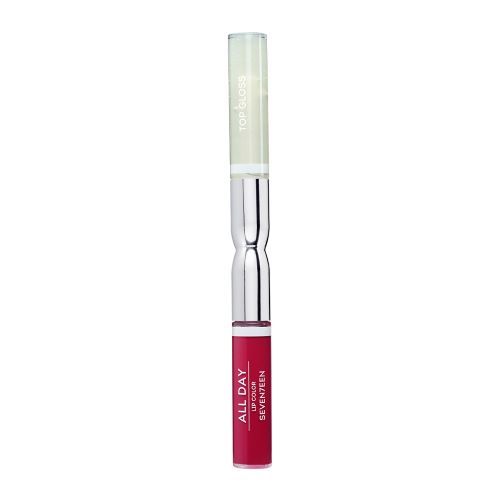 SEVENTEEN Ruj Lichid All Day, Ruj Rezistent cu doua capete -72 RED  , 35ml