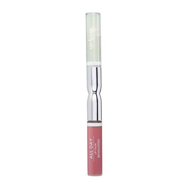 SEVENTEEN Ruj Lichid All Day, Ruj Rezistent cu doua capete -89 ORANGE PINK , 35ml