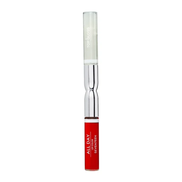 SEVENTEEN Ruj Lichid All Day, Ruj Rezistent cu doua capete -98 , 35ml