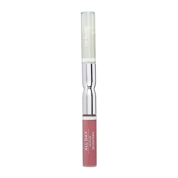 SEVENTEEN Ruj Lichid All Day, Ruj Rezistent cu doua capete -01, 35ml