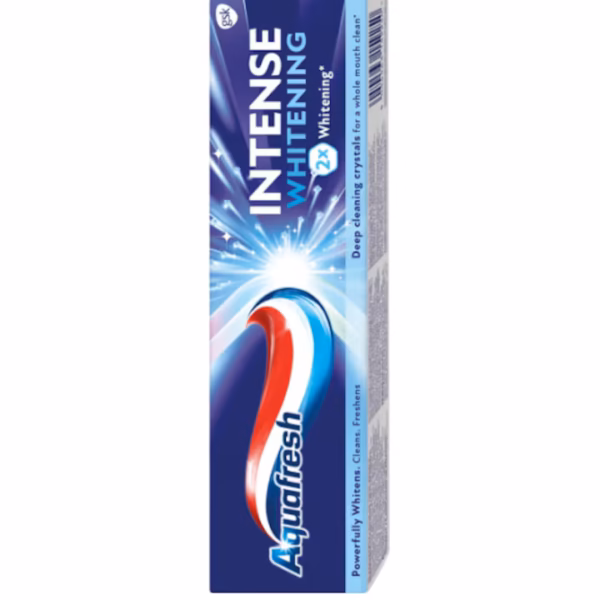 Aquafresh Pastă de dinţi Intense Clean, Whitening, 75 ml
