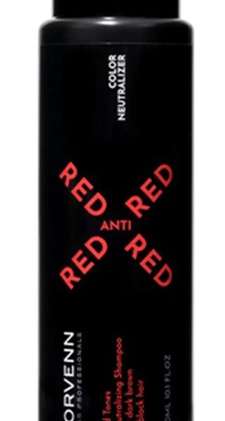 Lorvenn Profesional Color Neutralizer Anti-Red Sampon neutralizant pentru Par Saten/Brunet 300ml