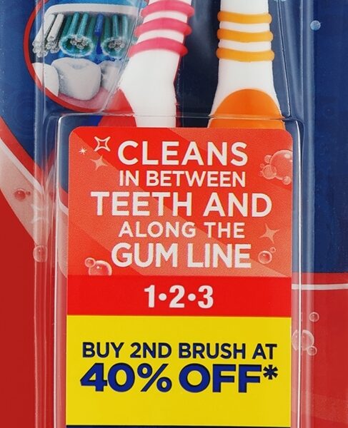 ORAL B Periuțe de dinți, Set  2 buc, Duritate Medie