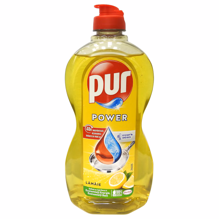 Pur Detergent Lichid  Vase  Lemon, 450 ML
