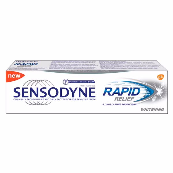 SENSODYNE Pasta de Dinți,Whitening, Rapid Action, 75ml